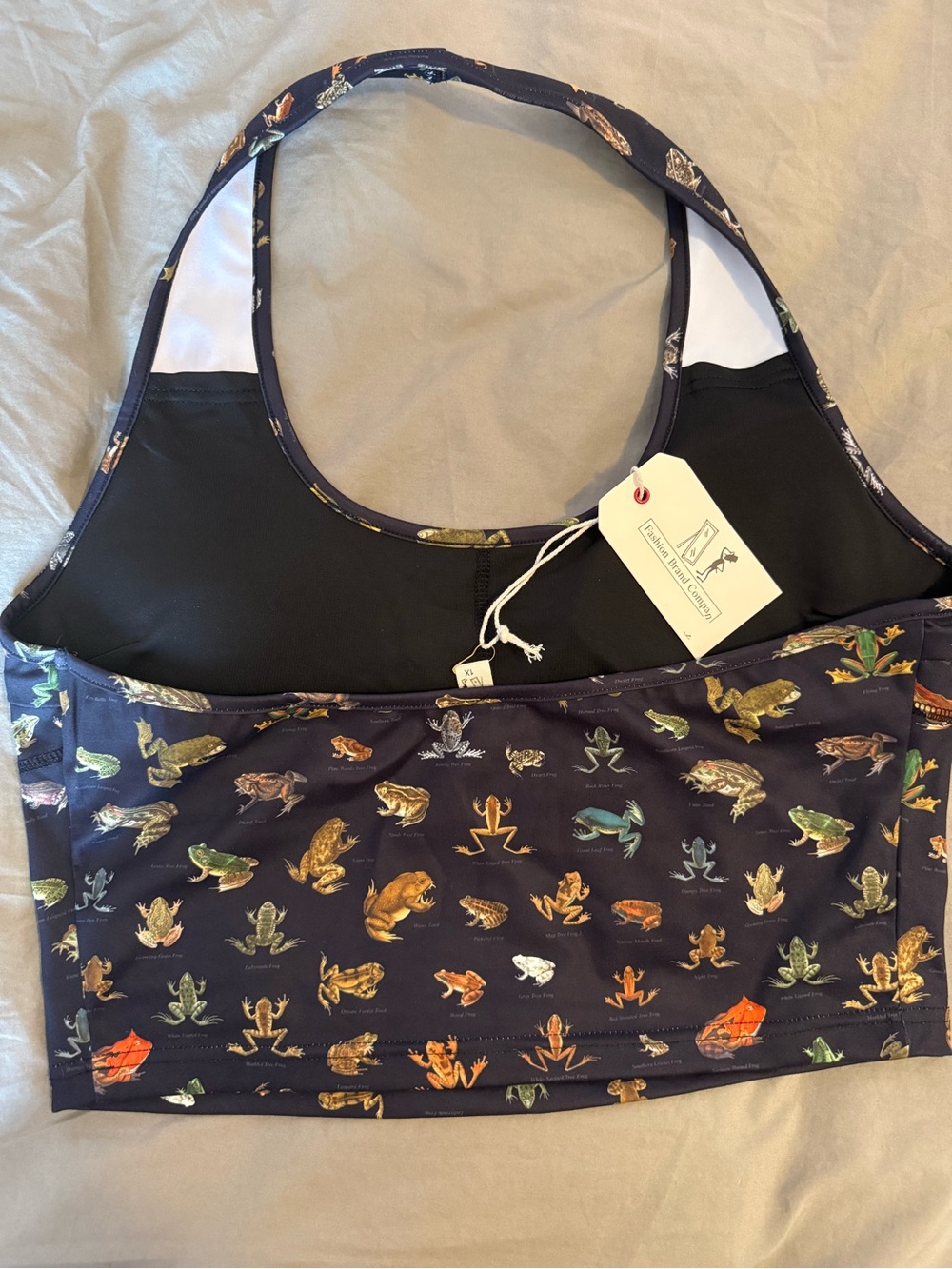 Favorite Frogs Halter Top - Picture 3 of 6